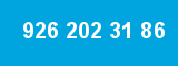 926 202 31 86